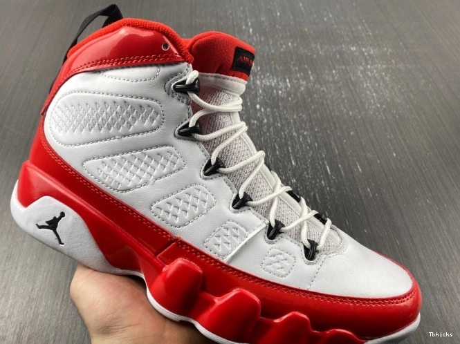 Cheap TBK Air Retro 9 Gym 302370-160 Red White Jordan 0723